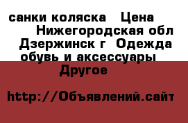 санки-коляска › Цена ­ 1 700 - Нижегородская обл., Дзержинск г. Одежда, обувь и аксессуары » Другое   